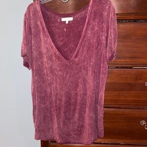 Gilded Intent, size L, maroon stonewashed
